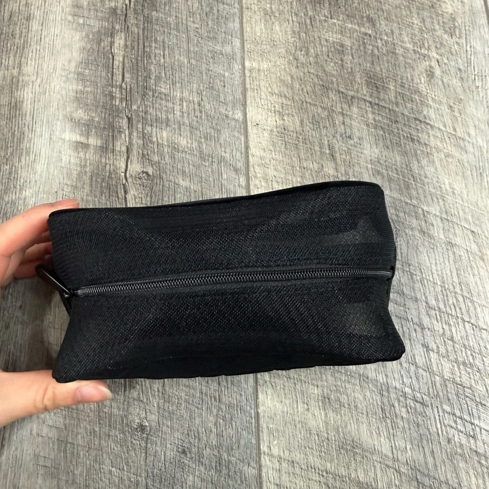 Dior Black Mesh Accessories Pouch